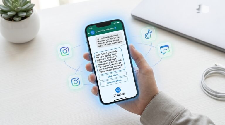 Chatfuel for Small Business: AI Chatbot for WhatsApp & Instagram (2026)