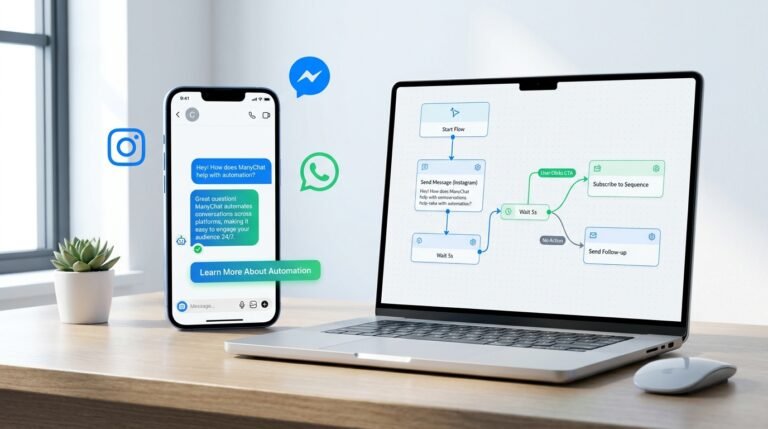 ManyChat for Small Business: Instagram & Messenger Chatbot Automation (2026)