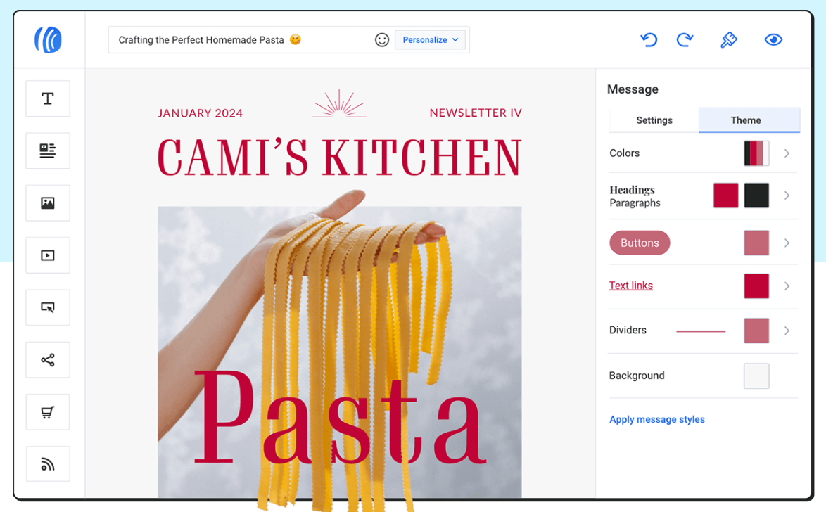 AWeber dashboard showing email campaign overview and subscriber analytics for small business