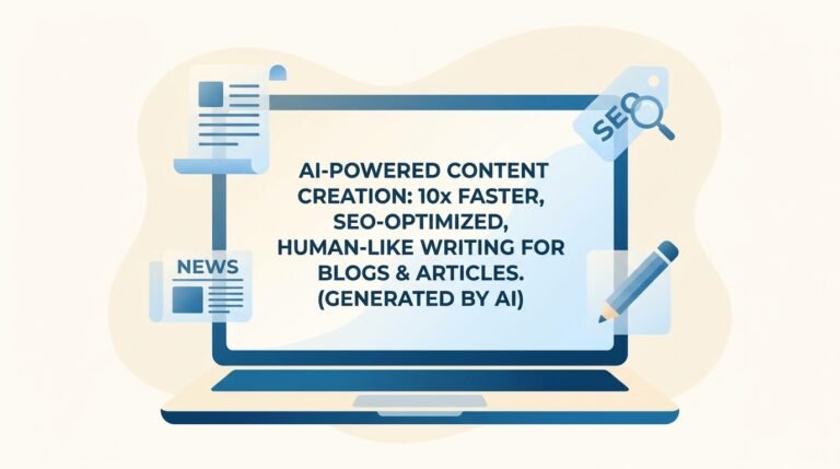 AI content writing service — SEO-optimized blog posts and articles by experts