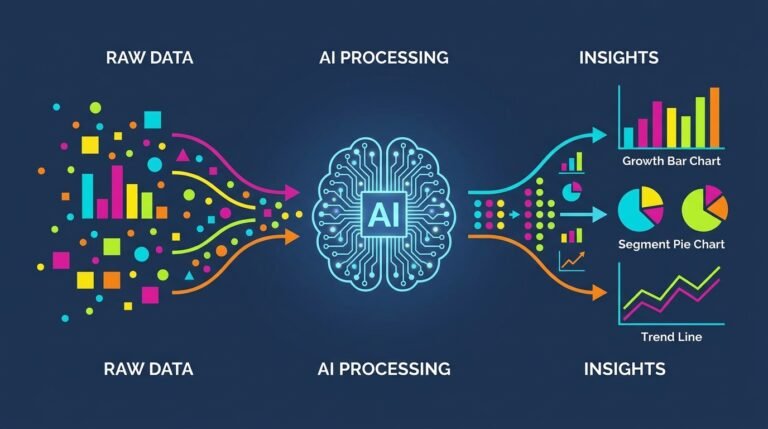 AI data analysis and reporting service — business insights from your data