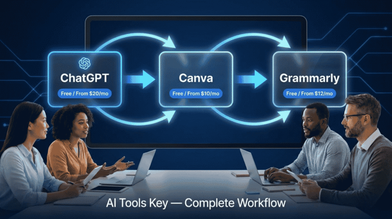 best ai tools for teachers and educators — complete tool stack with ChatGPT, Canva, Grammarly and monthly costs