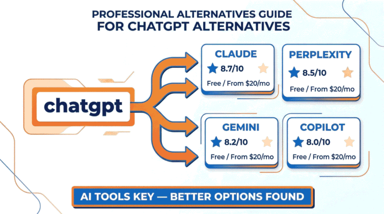 chatgpt alternatives for business — top picks including Claude, Perplexity, Gemini with pricing and features