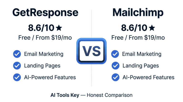 getresponse-vs-mailchimp comparison — features, pricing, and verdict for small business