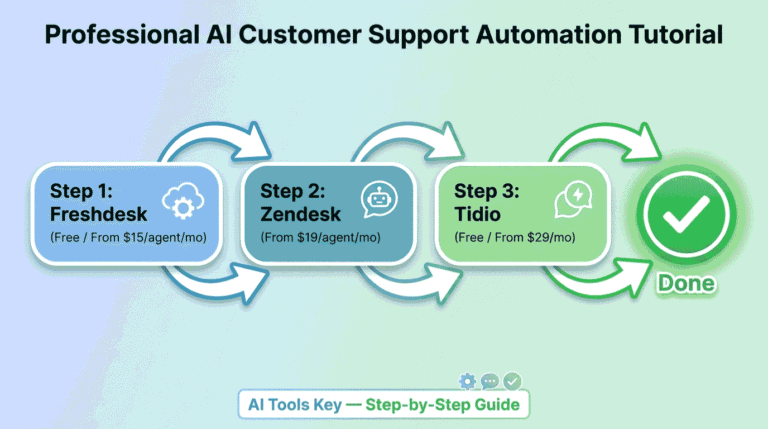 how to automate customer support with ai — step-by-step guide using Freshdesk, Zendesk, Tidio